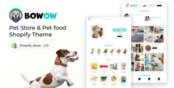 Bowow  - Pet Store & Pet Care Shopify Theme