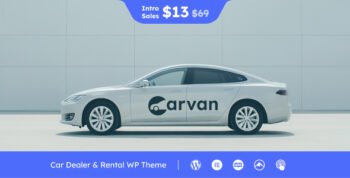 Carvan - Car Rental & Listing WordPress Theme