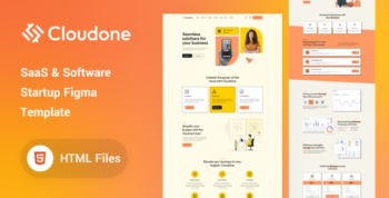 CloudOne - SaaS & Software Startup HTML Template