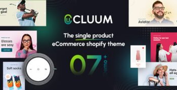 Cluum - The Single Product eCommerce Shopify Theme