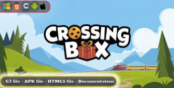 Crossing Box - Arcade Game - HTML5, Construct 3