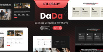 DaDa - Business Consulting Theme