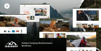 Daisoff – Outdoor Camping WooCommerce WordPress Theme