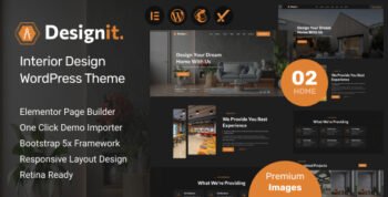 Designit – Interior Design WordPress Theme