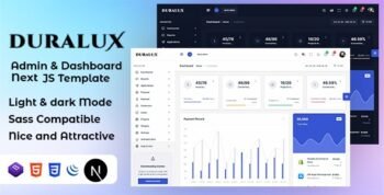 Duralux - Admin & Dashboard Next JS Template