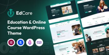 EdCare - Education & Online Course WordPress Theme