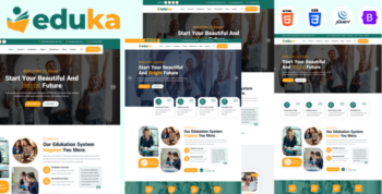 Eduka - School, College, University And Courses HTML5 Template