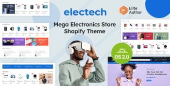 Electech - Multipurpose Electronics Store Shopify 2.0 Responsive Theme