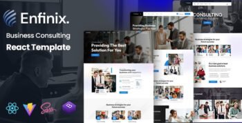 Enfinix - Business Consulting React Template