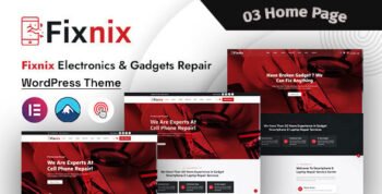 Fixnix - Electronics & Gadgets Repair WordPress Theme