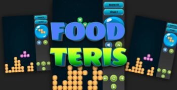 Food Tetris - Cross Platform Puzzle Game