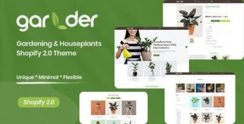 Garder - Gardening & Houseplants Shopify 2.0 Theme