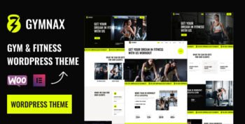 Gymnax - Fitness and Gym WordPress Theme