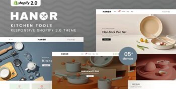 Hanor - Kitchen Tools Responsive Shopify 2.0 Theme