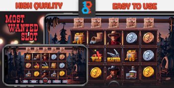 HTML Most Wanted Slot Game