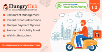 HungryHub - On Demand Food Ordering Platform