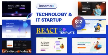 Innomax - Technology & IT Startup React Template