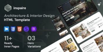 Inspaire - Architecture and Interior Design HTML Template