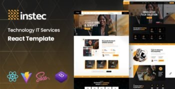 Instec - Technology IT Services React Template