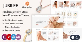 Jubilee - Jewelry Store WordPress WooCommerce Theme