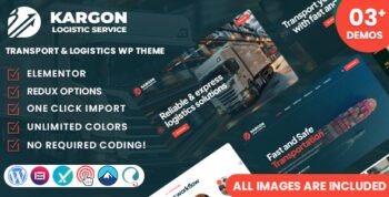 Kargon - Transport and Logistics WordPress Theme