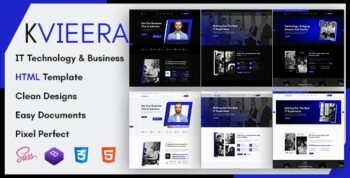 Kvieera - IT Technology & Business HTML Template