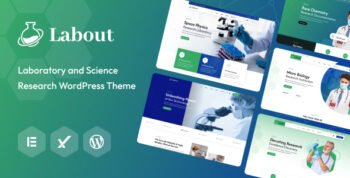 Labout – Laboratory & Research WordPress Theme