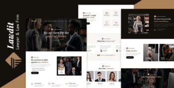 Lawdit - Lawyer and Law Firm Template