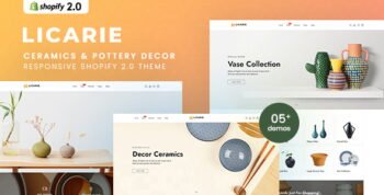 Licarie - Ceramics & Pottery Decor Shopify 2.0 Theme