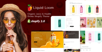 Liquid Loom - Drinks Store & Juice Shop Shopify Theme