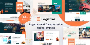 Logistika - Transportation & Logistics React Template