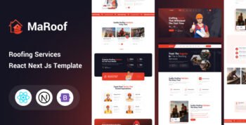 Maroof - Roofing Services React Next Js Template