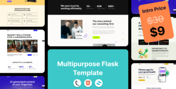 Masco - Saas Software Startup Flask Template