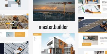 MasterBuilder - Construction WordPress Theme