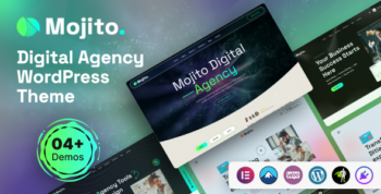 Mojito - Digital Agency WordPress Theme