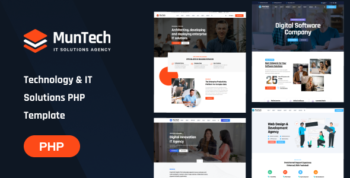 Munteh - IT Solutions Services PHP Template