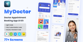 MyDoctor - Doctor Appointment Booking App React Native CLI Ui Kit