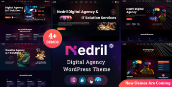 Nedril - Creative Agency & Portfolio WordPress Theme