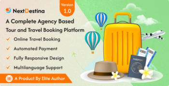 Next Destina - A Complete Agency Based Tour and Travel Booking Platform