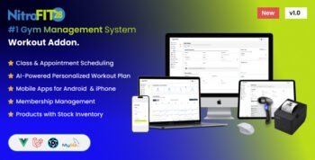 NitroFIT28 | Fitness & Gym Management System Workout Plan Addon.