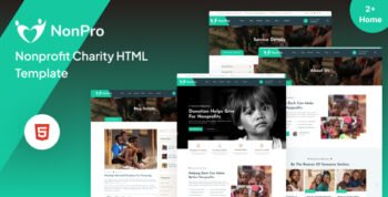 Nonpro-Nonprofit Charity HTML5 Template