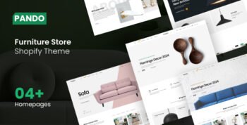 Pando - Furniture & Interiors Store Shopify Theme