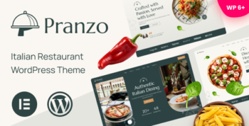 Pranzo - Italian Restaurant WordPress Theme