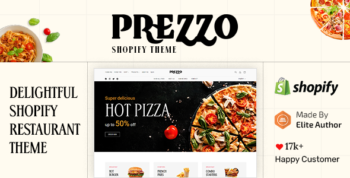 Prezzo - Fast Food Restaurant Shopify Theme