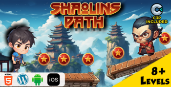 Shaolins Path HTML5 Construct 3 Game