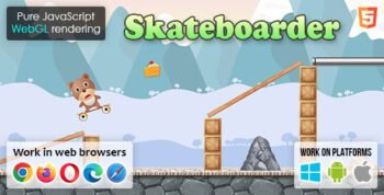 Skateboarder - HTML5 Game