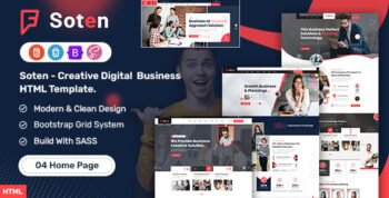 Soten - Creative Digital Business HTML5 Template