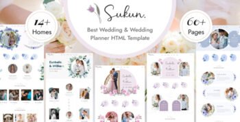 Sukun - Wedding & Wedding Planner HTML5 Template