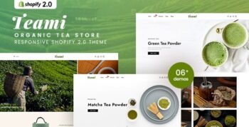 Teami - Organic Tea Store Shopify 2.0 Theme