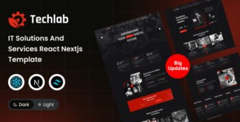 Techlab - IT Solutions and Services React Nextjs Template